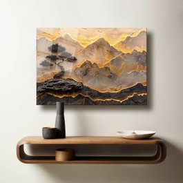 Wallity Camtbl-078 Pintura de Vidrio Templado Decorativo Multicolor 50 x 70 cm